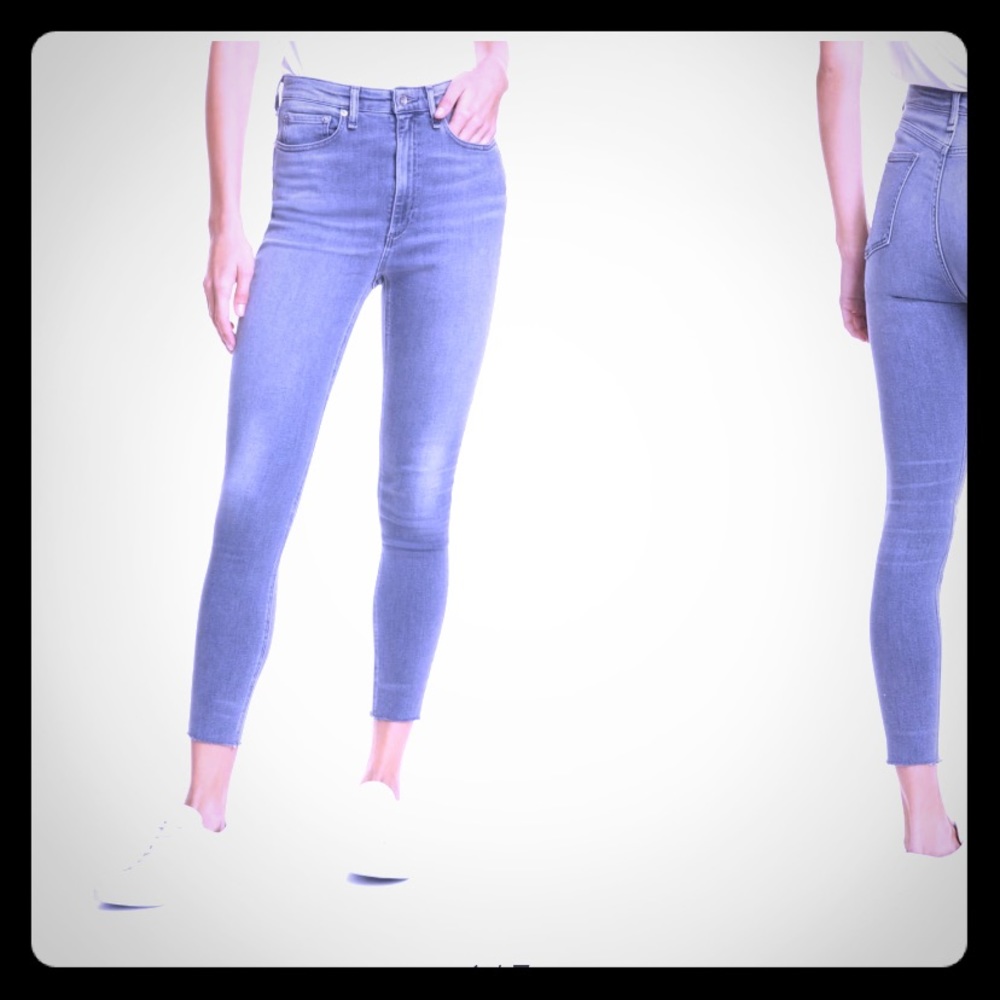 Rag and bone high rise legging jeans